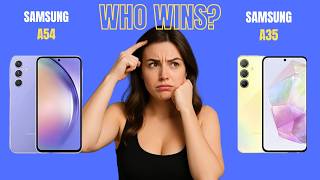 SAMSUNG GALAXY A54 VS  SAMSUNG GALAXY A35