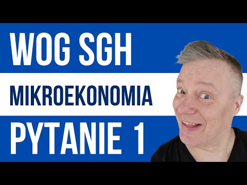SGH WOG MIKROEKONOMIA