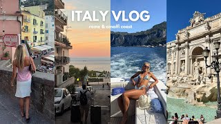 italy travel vlog 🍋 | 10 days in rome + amalfi coast