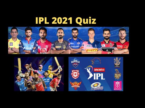 IPL quiz 2021 | IPL Cricket quiz | ipl 2021 quiz | IPL Cricket GK Quiz | IPL quiz | Sports Quiz