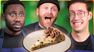 Try Guys Make Cookie Cakes Without A Recipe