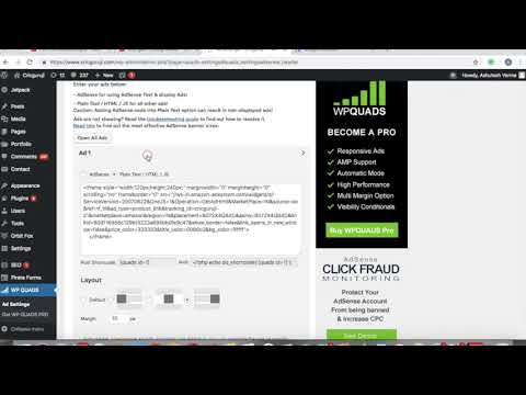 how to add google adsense auto ads code on wordpress website