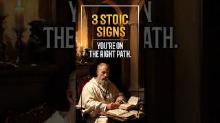 3 Stoic Signs You’re On the Right Path. #stoicism