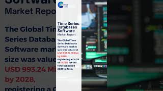 Time Series Databases Software Market Report 2023 | Forecast, Market Size & Growth