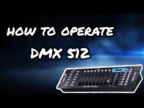 कैसे चलता है DMX 512 !! HOW TO PROGRAM DMX 512 CONTROLLER