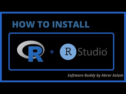How to Install R programming language and RStudio