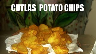 CRISPY CUTLETS 😋 • Homemade Potato Cutlets • E • کرسپی کٹلٹس • کٹلٹس