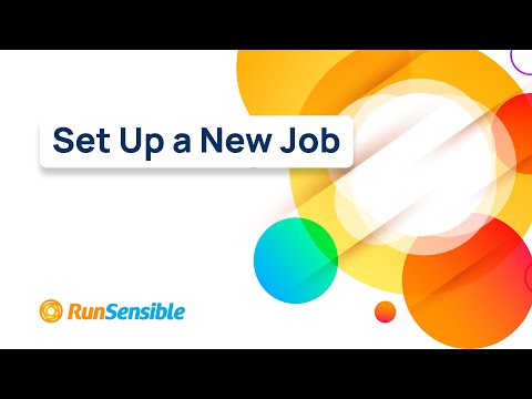New job tutorial