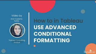 Advanced Conditional Formatting in Tableau | 5 Min Tutorial