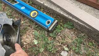 How To Build Steps To A Deck (part 9)