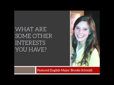 Brooke Schmidt, USD English Major