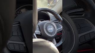 SPOTY LOOK OF JEEP COMPASS STEERING WHEEL😍😍| #jeepcompasslimited #jeep