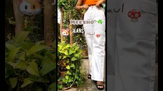 Meesho jeans haul | #meesho #jeans for #women #trending #youtube #viral #cute #shorts #funny #home