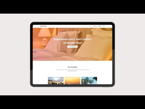 Wander Nest: Stunning Travel Website Template for Just ₹4000 | HTML, CSS, JS