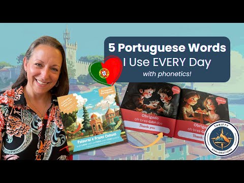 5 Everyday Portuguese Words I Use All the Time 🇵🇹 (with Easy Pronunciation!)