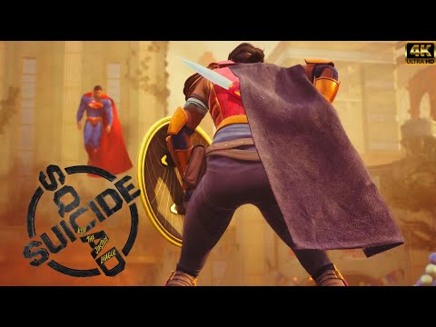 Wonder Woman vs Superman Full Fight | Suicide Squad: Kill The Justice League
