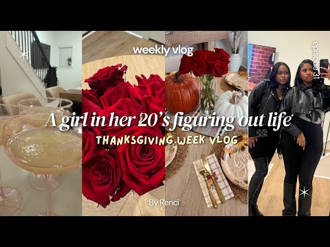 WEEKLY VLOG | FRIENDSGIVING, GAME NIGHTS, NIGHT OUT, BRUNCH + MORE