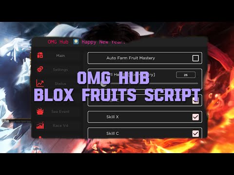 BEST BLOX FRUITS SCRIPT OMG HUB