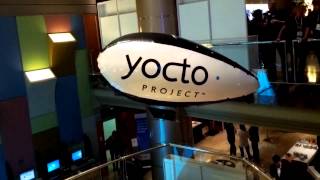 Yocto project blimp flies at embedded Linux conf