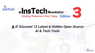 12 Latest & Interesting AI Tools that are Open Source #tech #opensource #aitools #latestnews