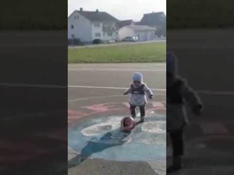 Alizay Played Football #germany #shorts #babygirl #nice #fifa world cup#ytshorts #viral #viralshort#