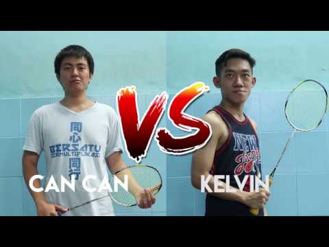 Can Can VS Kelvin ( Saigo Espoir Project Badminton Tournament )