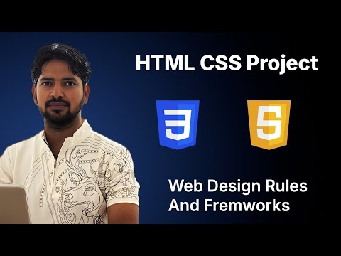 CSS Project | Web Page Design In HTML And CSS  #websitedesign #websitedesign #htmlcss
