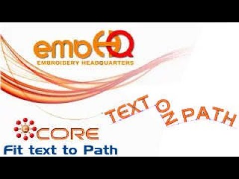 Core  - Text on Path