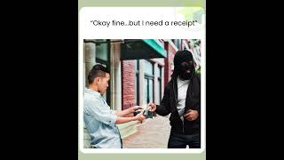 Give us our receipt!