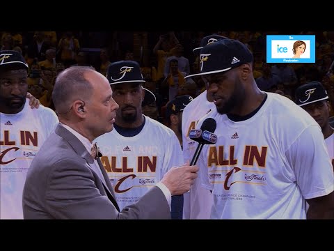 Cavs Eastern Conference Finals Trophy Presentation | LIVE 5-26-15