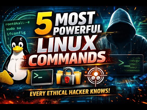 Top 5 Linux Commands for Ethical Hackers | Beginner Friendly