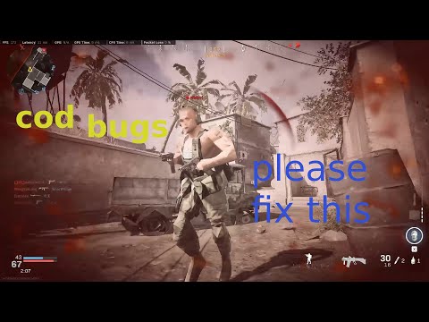 COD modern warfare 2019 bugs out . (Issues)