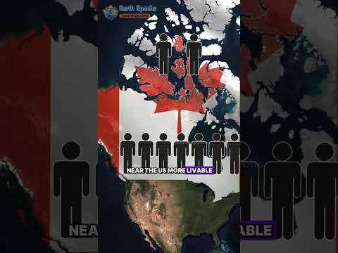 Why did Canada build the capital Ottawa on the U.S. border?#map #world #us #canada #ottawa