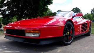How a Ferrari Testarossa Performs with Modern Parts