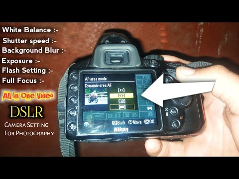 How To Blur Background In DSLR 6  Camera Setting