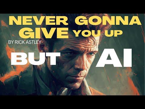 Never gonna give you up - BUT AI generated IMAGES 🌕