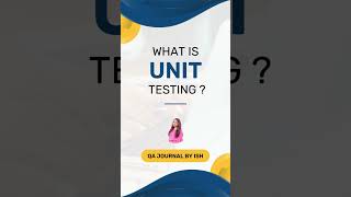 Unit Testing  කියන්නේ මොකද්ද..? #unittestsolution  #qualityassurance #qajournalbyish #unittesting