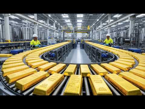 Inside the mega factory revealed secret smelting 24k gold dust into royal jewelry masterpieces