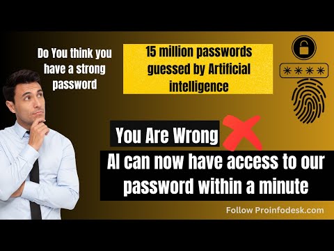 PassGAN (AI Password detctor) can crack your password in a minute | How to protect your password