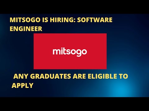 MITSOGO IS HIRING: SOFTWARE ENGINEER