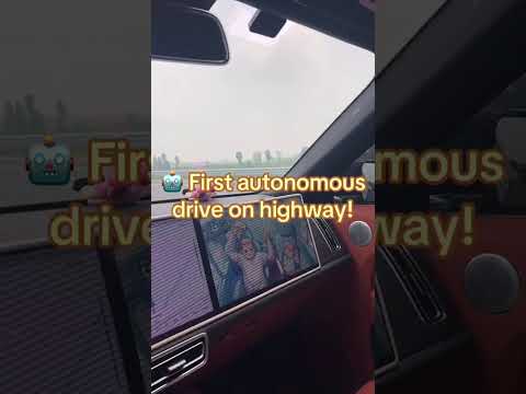 🤯 My First Autonomous Drive - Li Auto L9 #innovation #smartmobility #automotiveelectronics #aiot