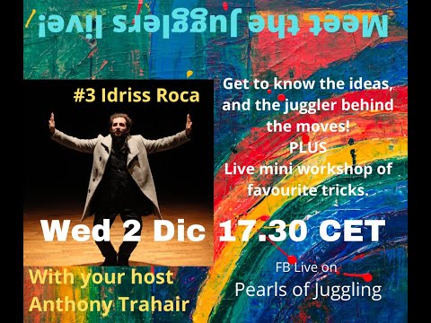 MEET THE JUGGLERS LIVE #3 with Idriss Roca