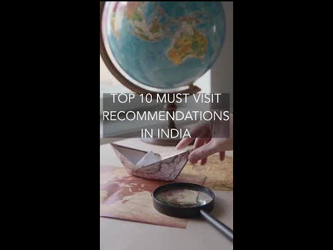 Top 10 Recommend Places in India | Must watch