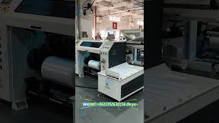 👉 Coreless JX-500-4AR | Custom-Built Full-Auto Stretch Film Rewinder with Client Logo #stretchfilm