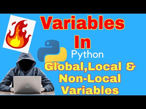 Variables In Python (Local,Global & Non-Local) || Python Tutorial #7 || Tutor Sushant || #Python