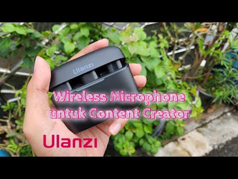 Wajib Punya!! Wireless Microphone Ulanzi J12 Terbaik untuk Content Creator Pemula Android iOS iPhone