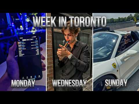 A Week In The Life of A Day Trader In Toronto With Supercars