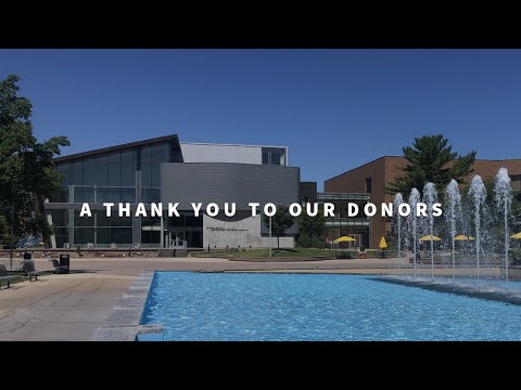 A thank you to our donors
