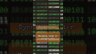 C Pointers Static vs Dynamic #coding #programming #computerscience