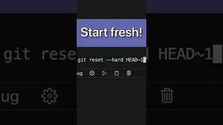 Use This Powerful Git Command To Start Fresh!
